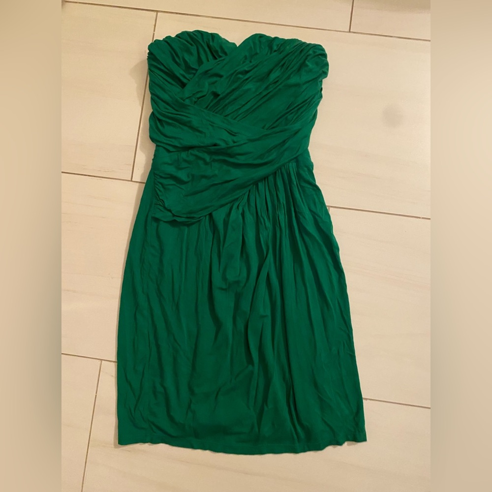 Express tube dress Green XS